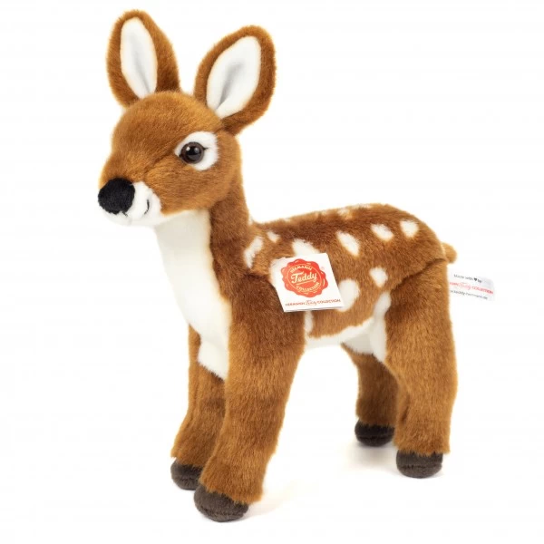 Teddy Hermann 90852 Rehkitz Stehend 23cm Plüsch Kuscheltier Fawn Waldtier 1 Teddy Hermann 90852 Rehkitz Stehend 23cm Plüsch Kuscheltier Fawn Waldtier