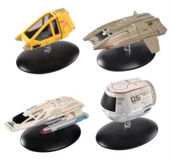 Star Trek Shuttlecraft Set 3 (Travel Pod & Type-11 & Argo & Wor) Starships Coll. -Kuscheiz Geschäft star trek shuttlecraft set 3 travel pod type 11 argo wor 26x35cm 3